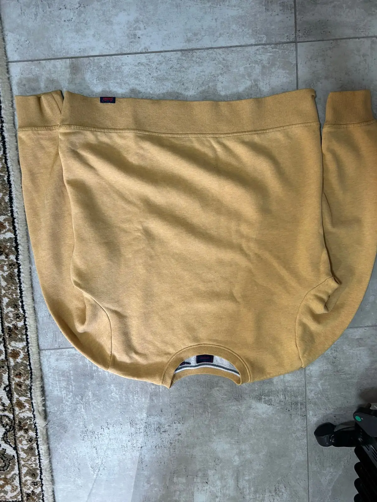 Superdry Yellow Crewneck Sweatshirt