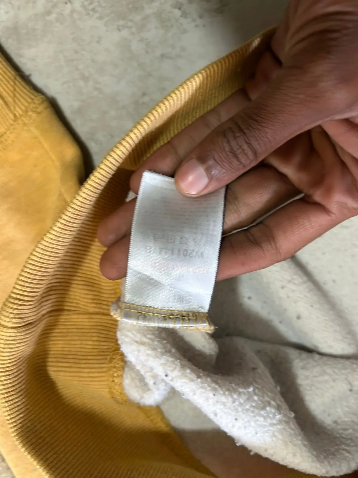 Superdry Yellow Crewneck Sweatshirt