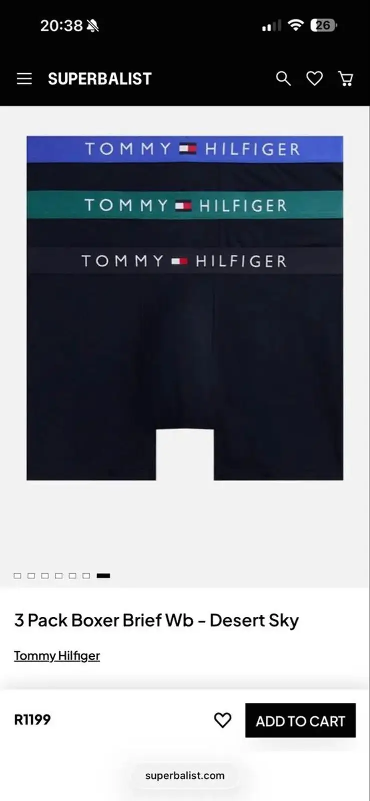 Tommy Hilfiger TH Micro Boxer Briefs 3-Pack