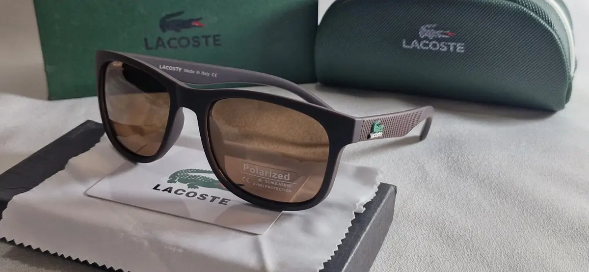 Lacoste Polarized Sunglasses with Case