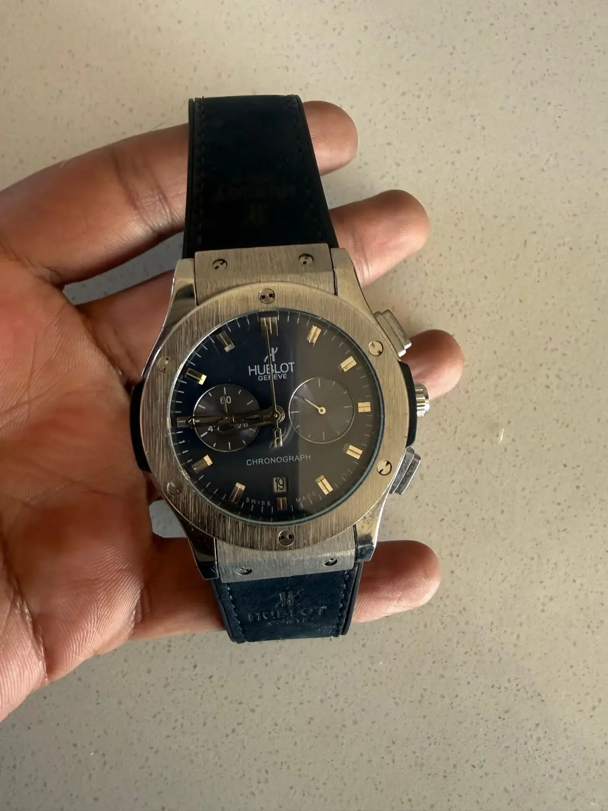 Hublot Geneve Chronograph Wristwatch