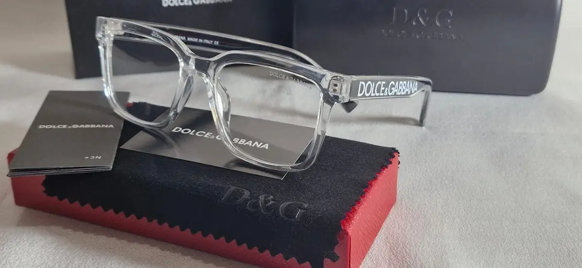 Dolce & Gabbana Clear Frame Glasses