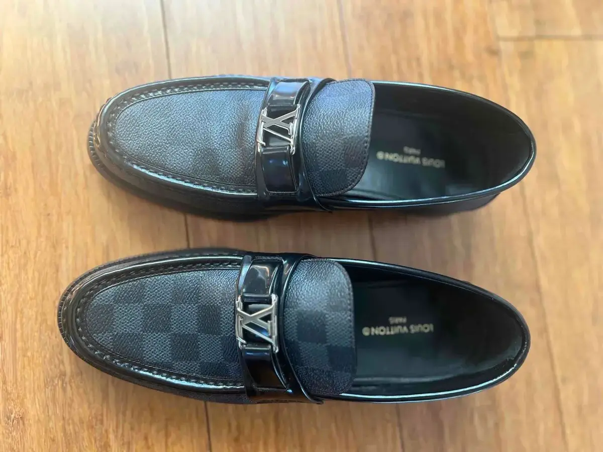 Louis Vuitton Damier Graphite Loafers