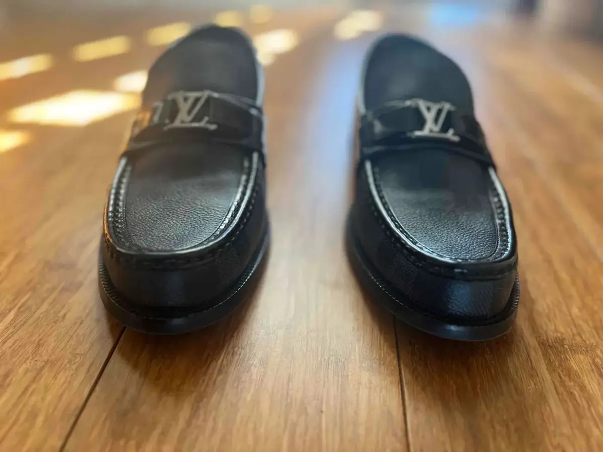 Louis Vuitton Damier Graphite Loafers