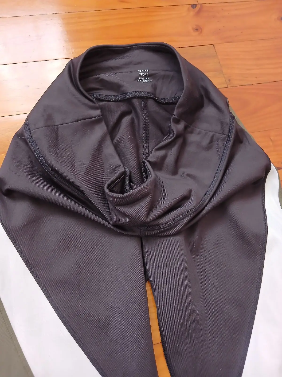 Activewear Colorblock Leggings Black Olive