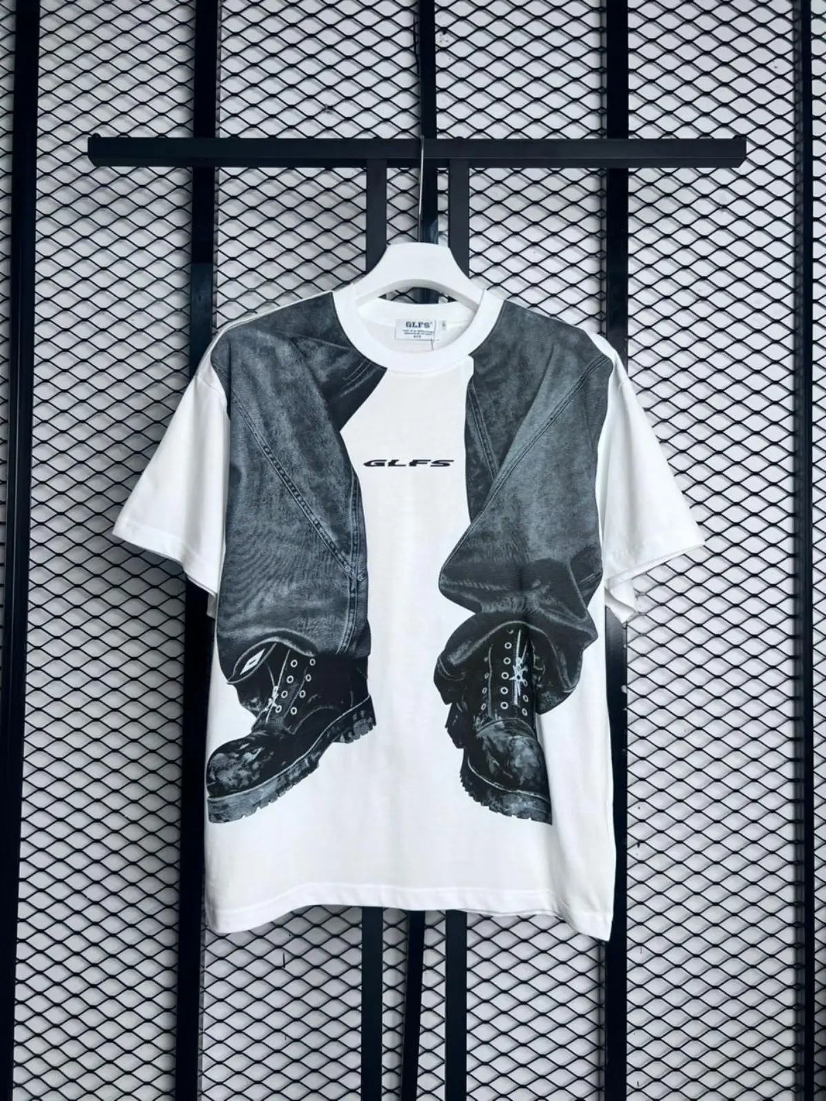 GLFS Graphic Print Black T-Shirt