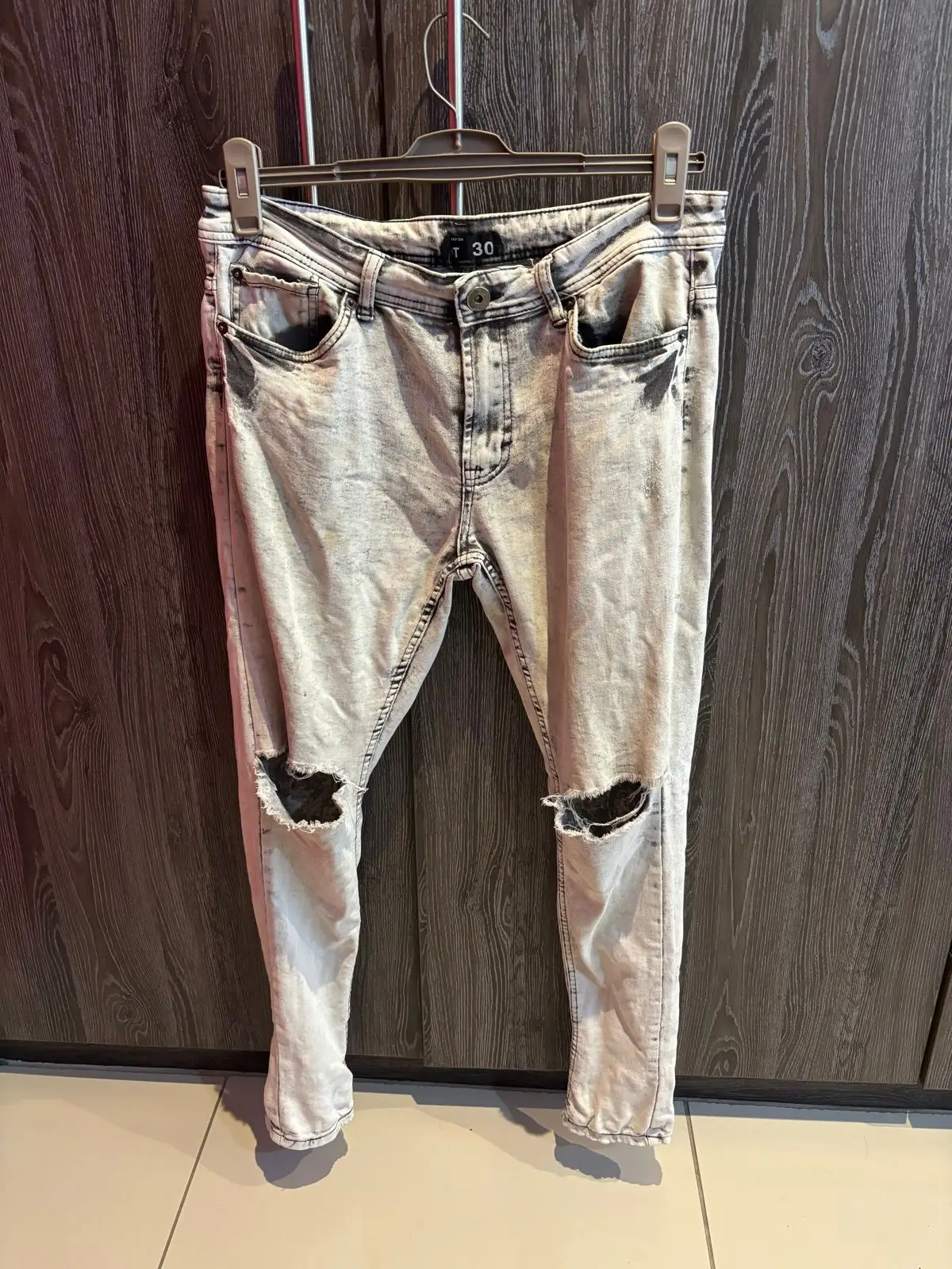 Mr Price Ripped Skinny Jeans Size 30