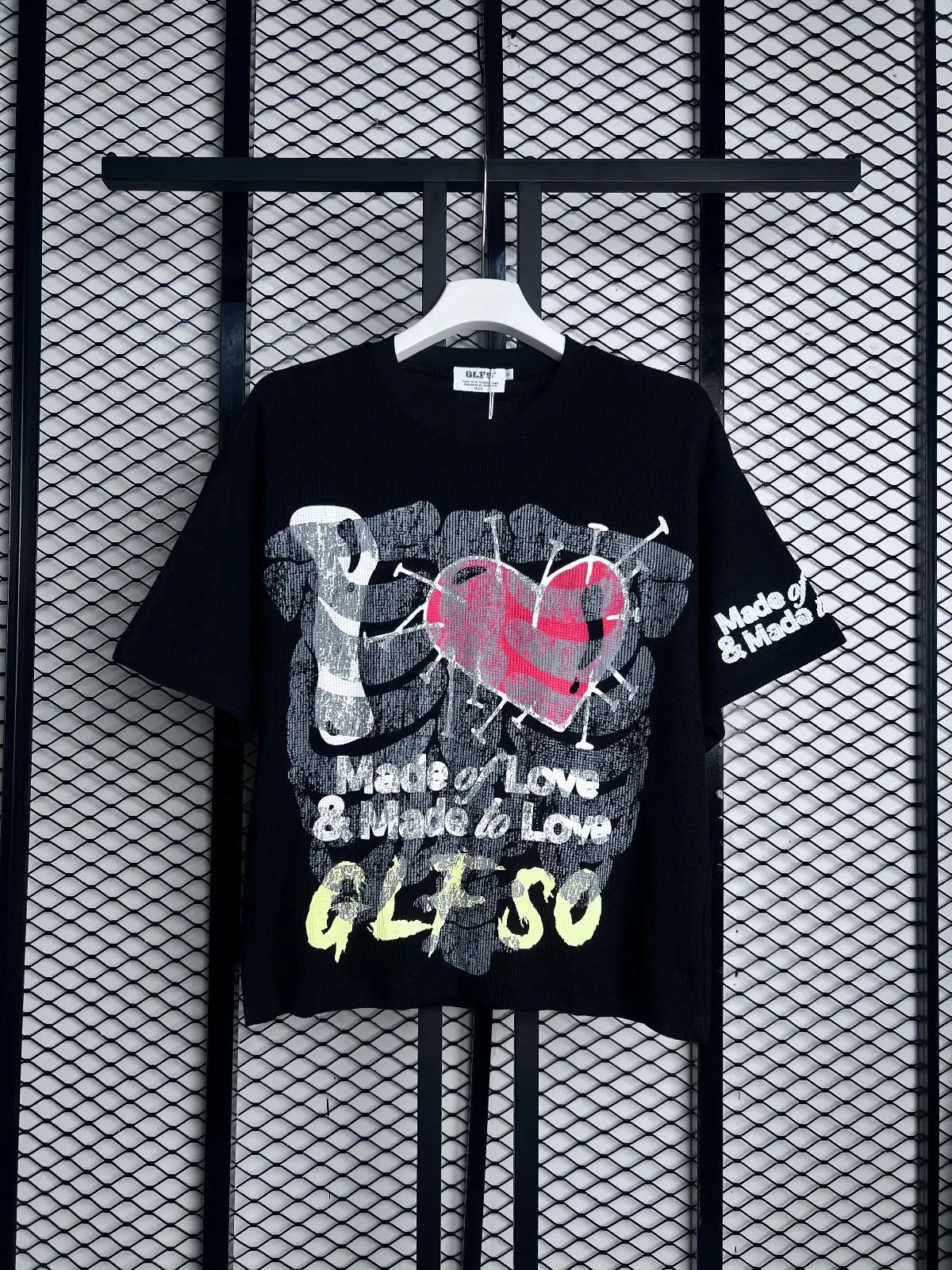 GLFS Graphic Print Waffle Knit T-Shirt