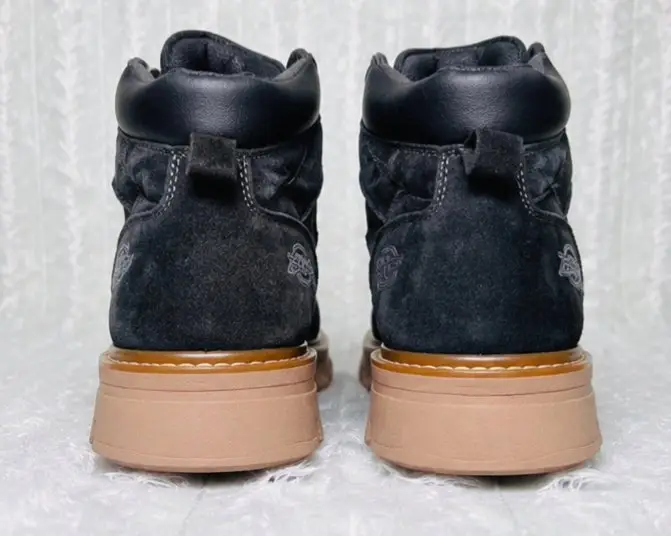 Dickies Black Suede Work Boots