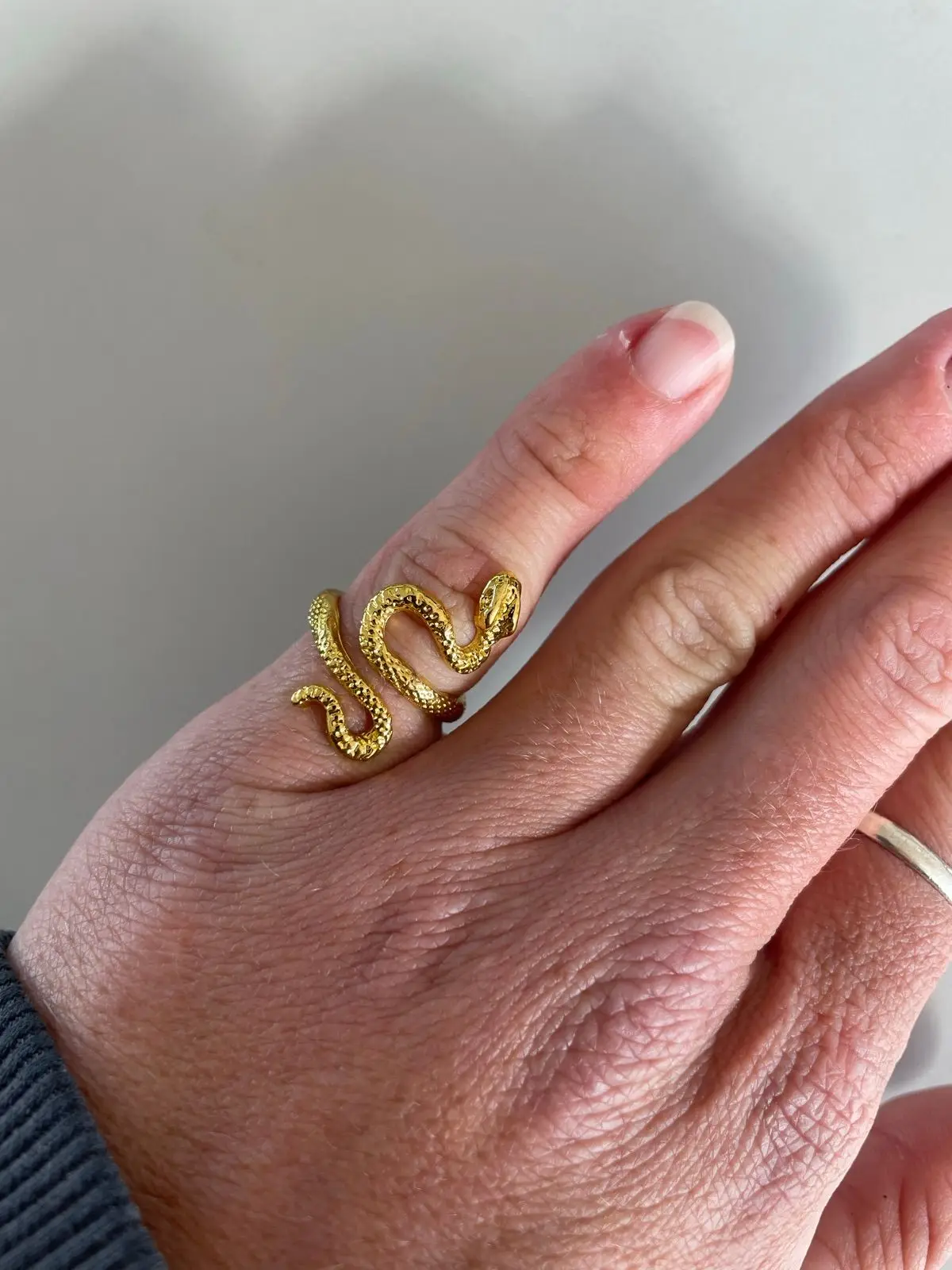 Gold Snake Ring