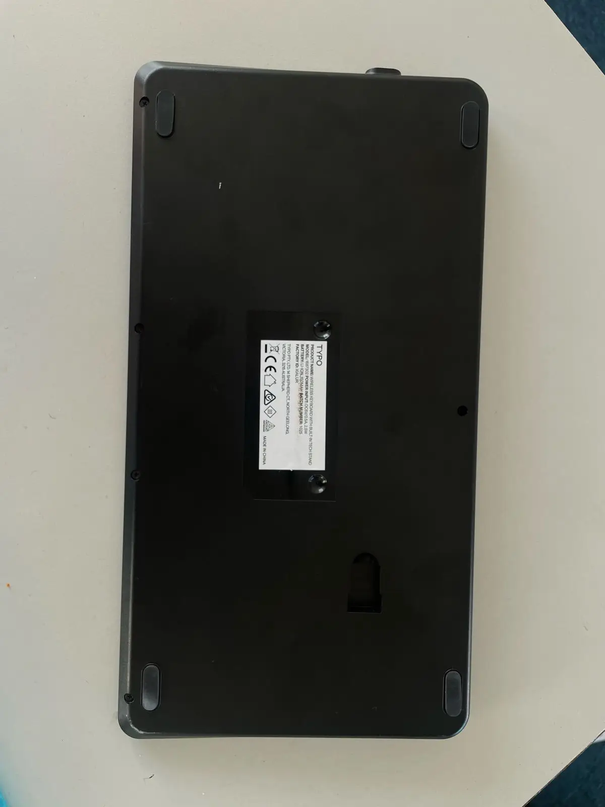 Typo Wireless Keyboard with Stand Slot