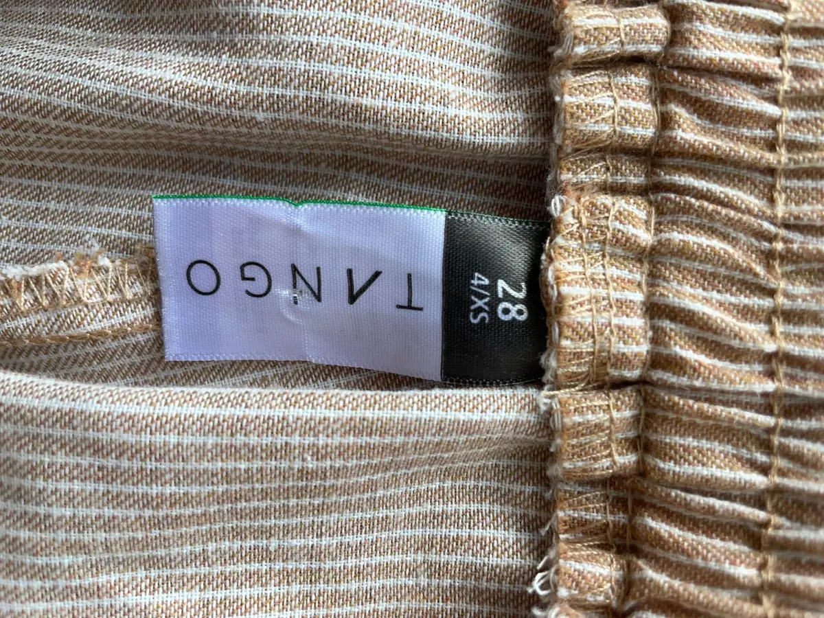 Tango Striped Elastic Waist Shorts
