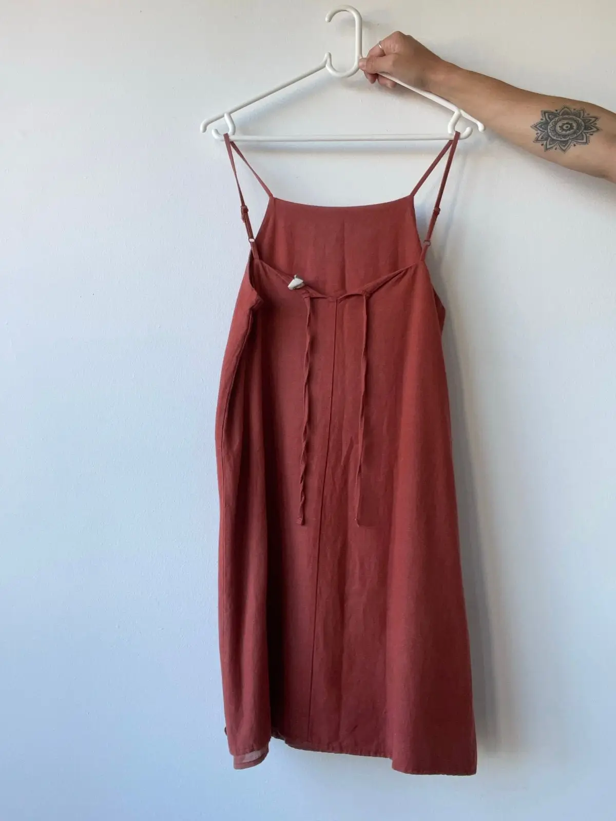 Refinery Terracotta Slip Dress