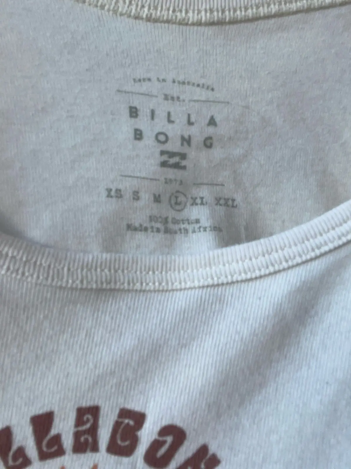 Billabong Good Vibes Only Crop Tank Top
