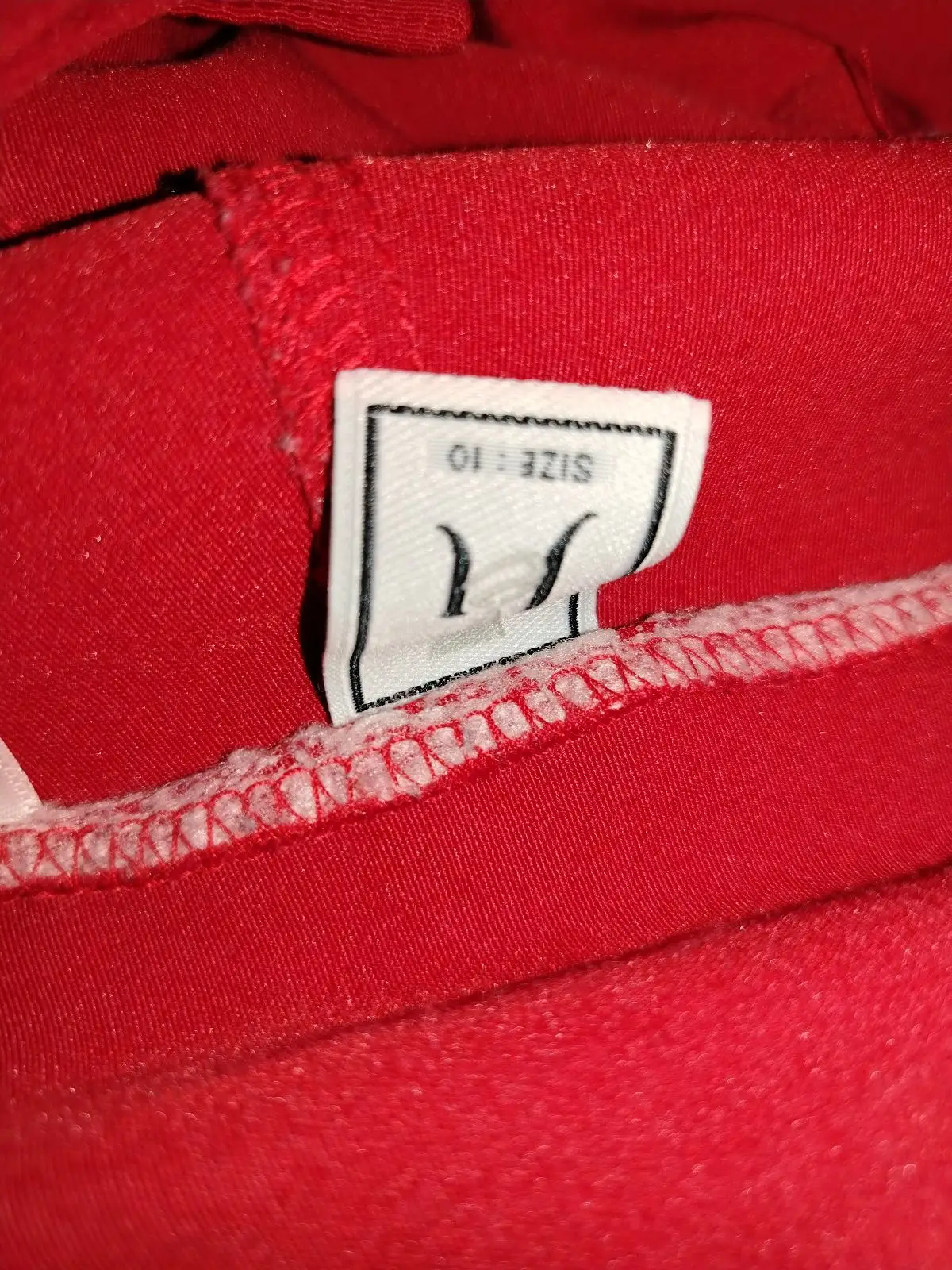 Red Sleeveless Embroidered Top