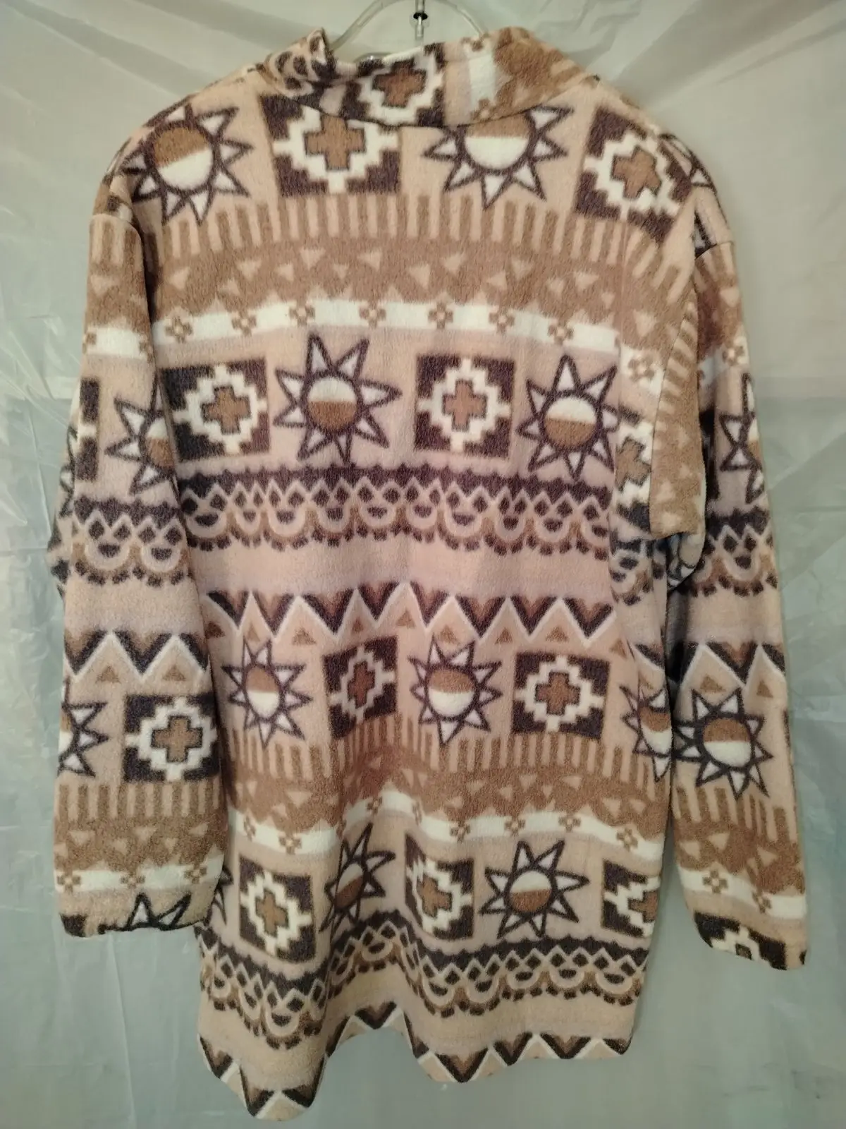 Foschini Patterned Fleece Quarter-Zip Pullover