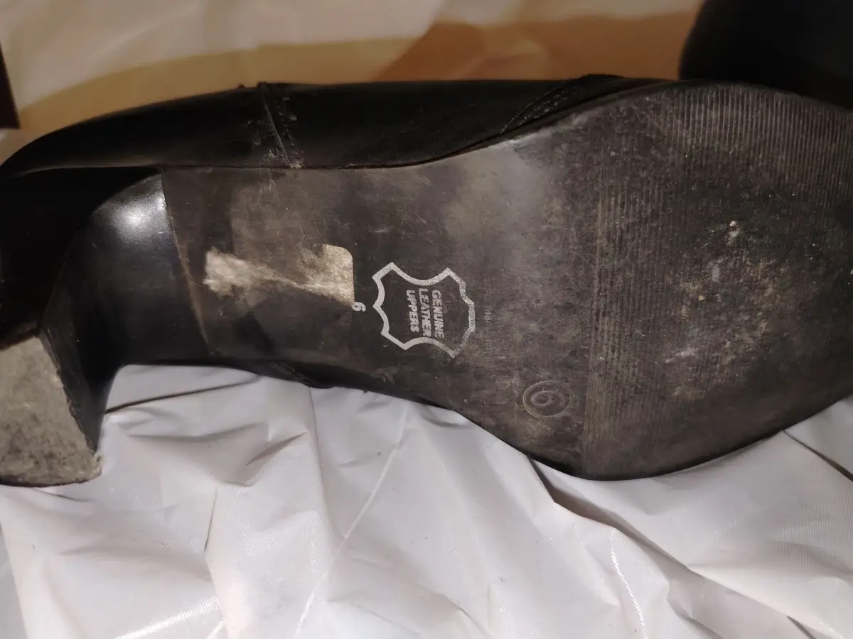Woolworths Black Leather Ankle Boots