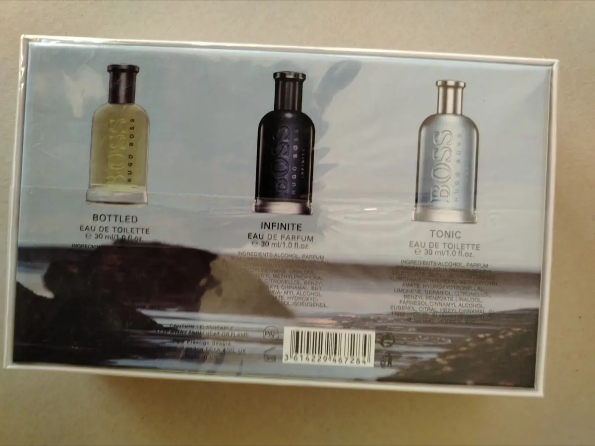 Hugo Boss Fragrance Gift Set Bottled Infinite Tonic 3x30ml
