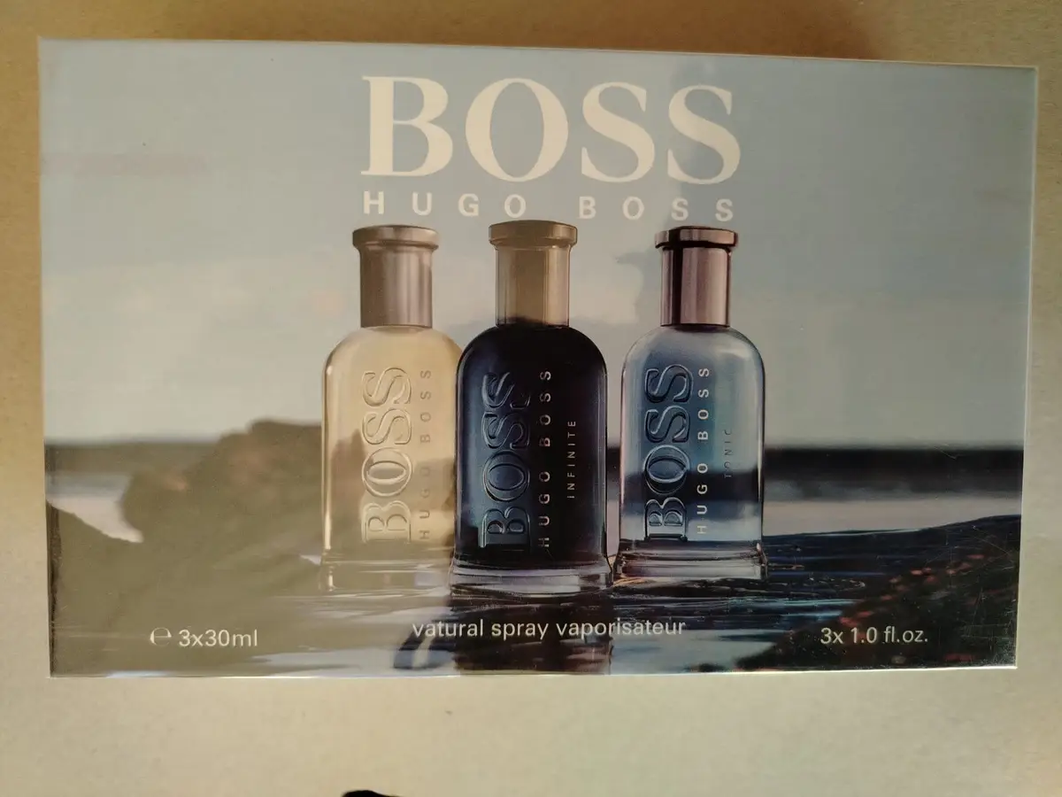Hugo Boss Fragrance Gift Set Bottled Infinite Tonic 3x30ml