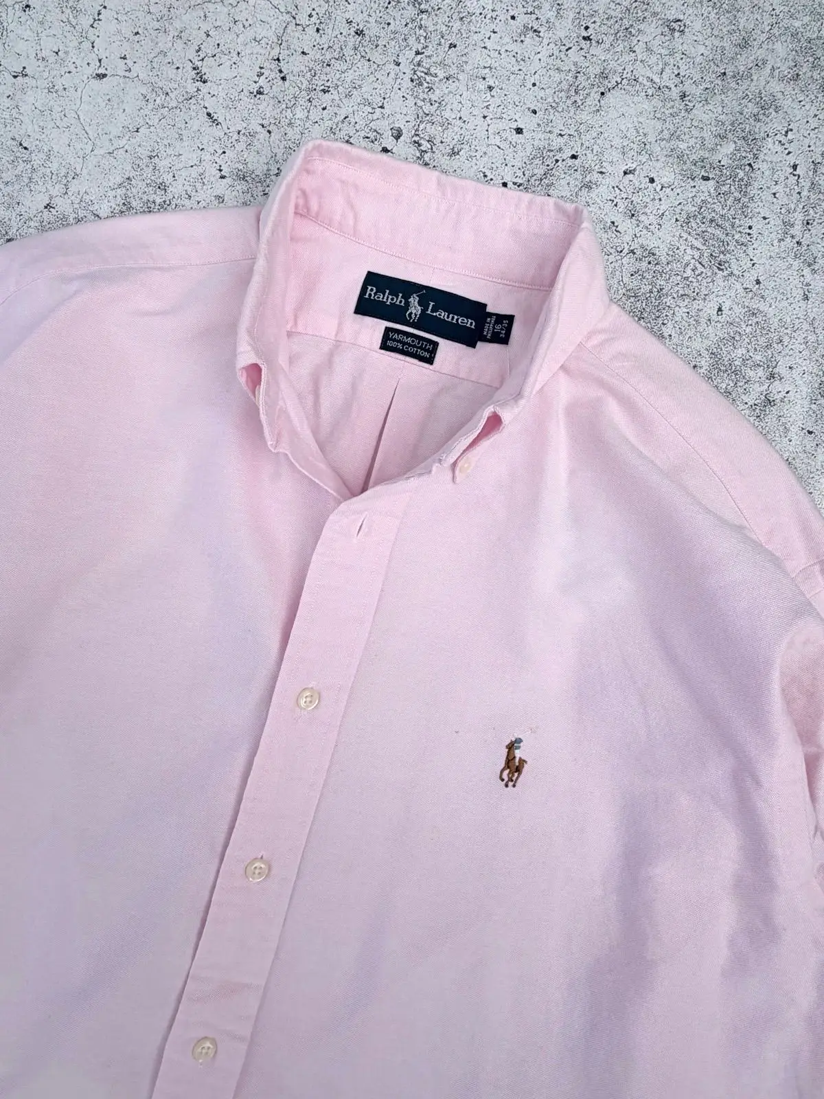 Ralph Lauren Pink Long Sleeve Button-Down Shirt