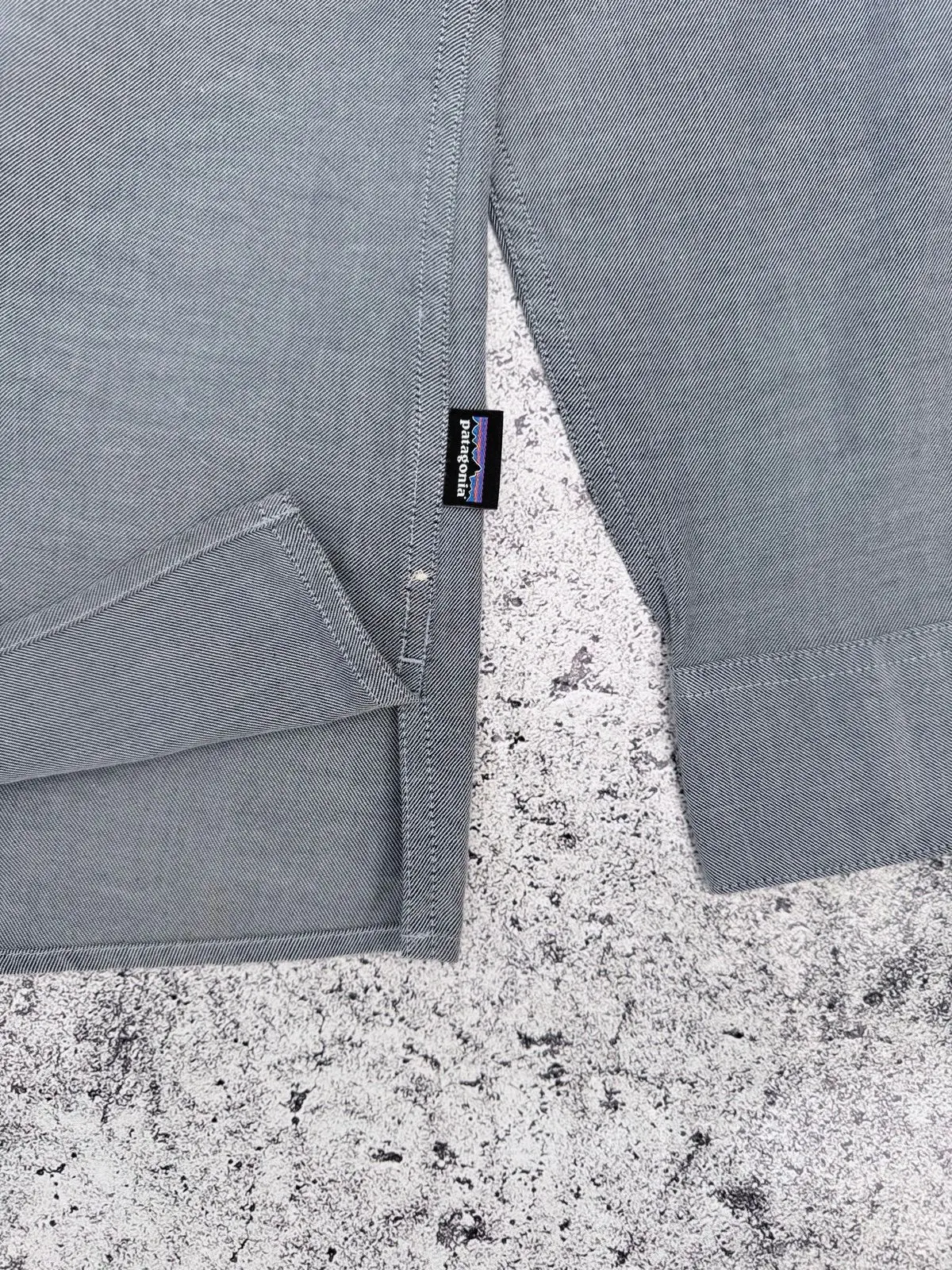 Patagonia Grey Long Sleeve Button-Up Shirt
