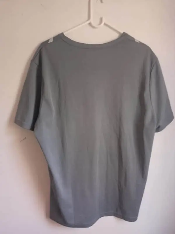 Gray Athletic Gym T-Shirt