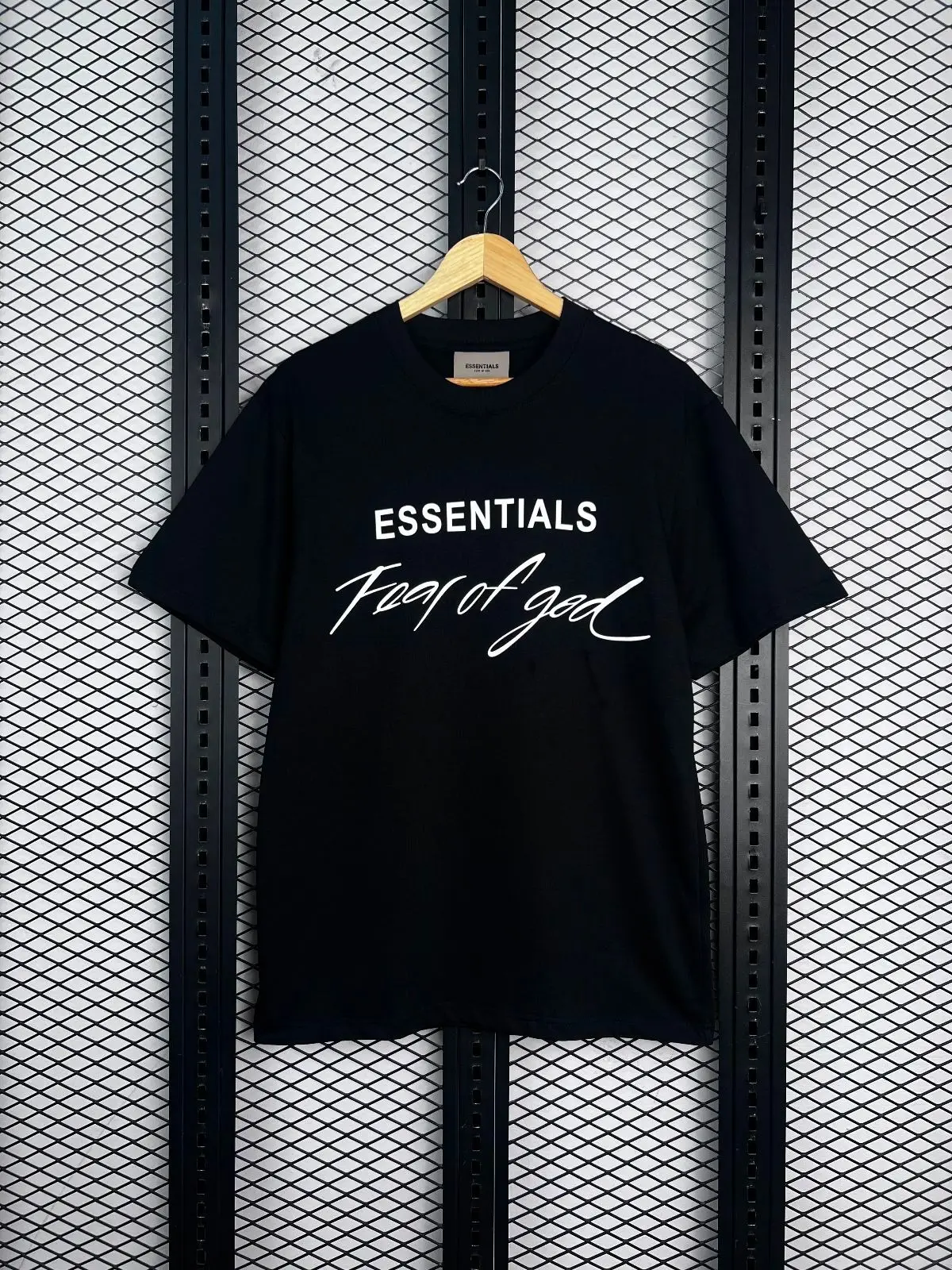 Fear of God Essentials Black T-Shirt
