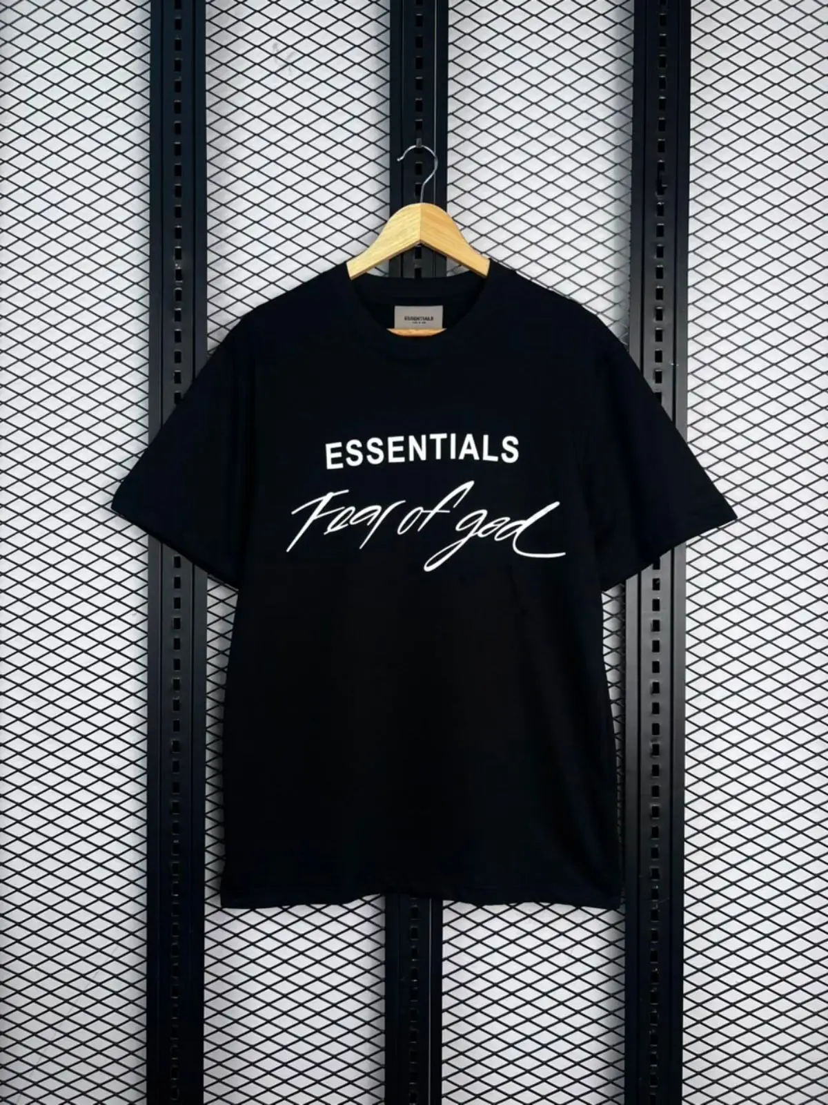 Fear of God Essentials Black T-Shirt