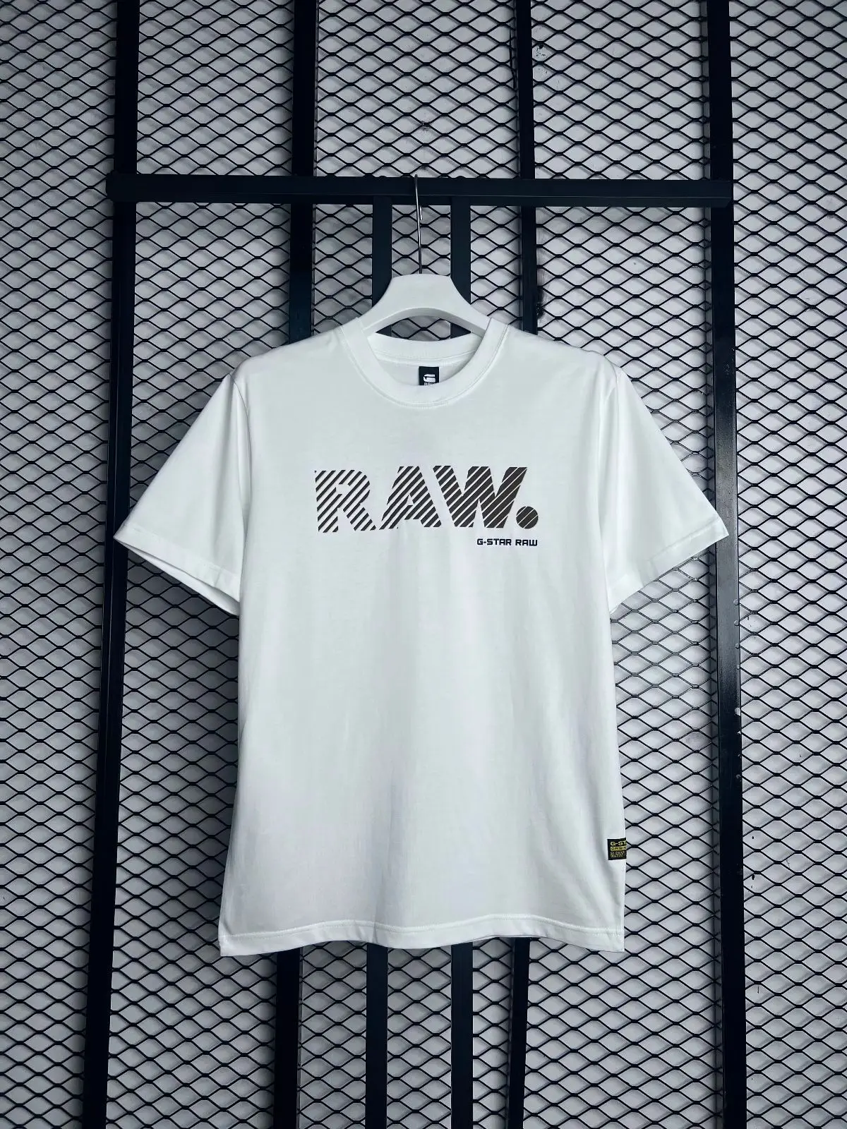 G-Star RAW White Graphic T-Shirt