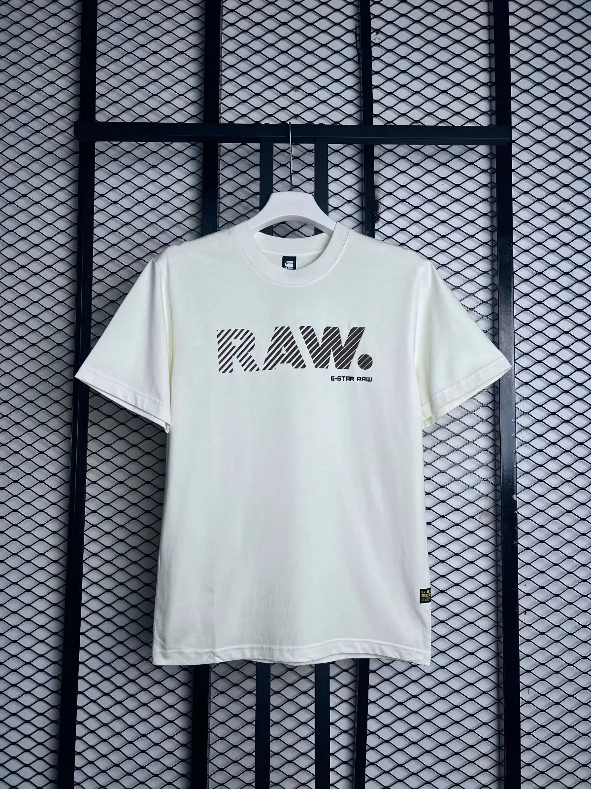 G-Star RAW White Graphic T-Shirt