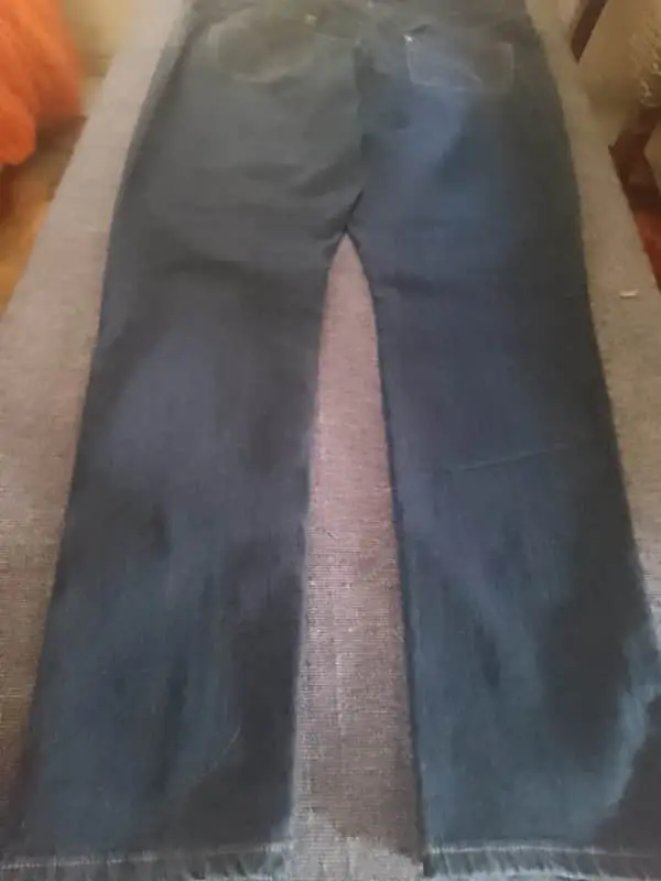 Network Dark-Wash Skinny Jeans (Triple Button Closure) - Size 14/38