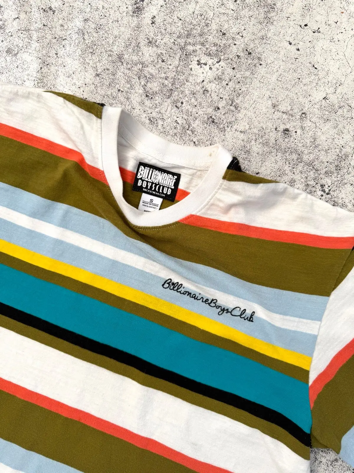 Billionaire Boys Club Striped T-Shirt