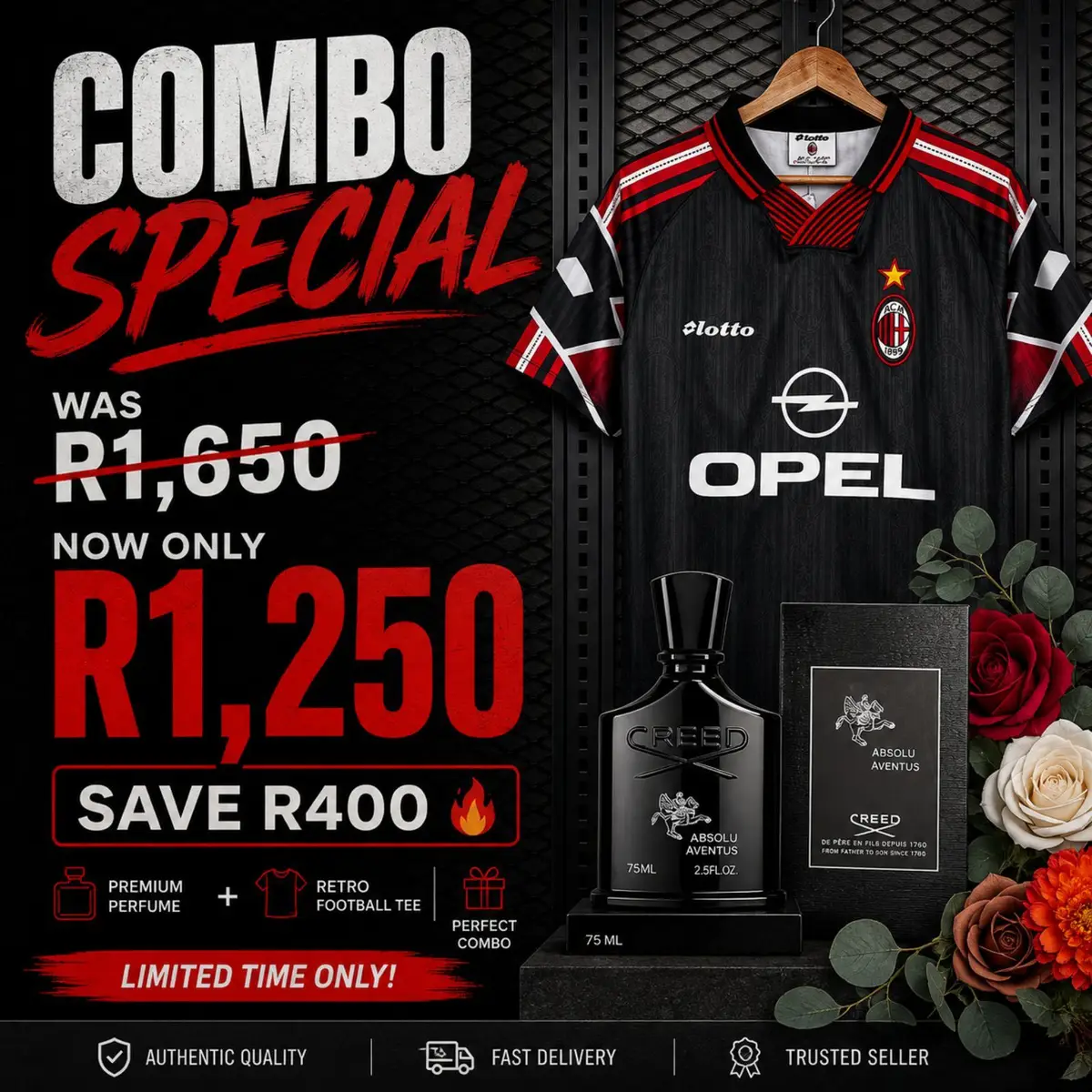 AC Milan Retro Football Jersey