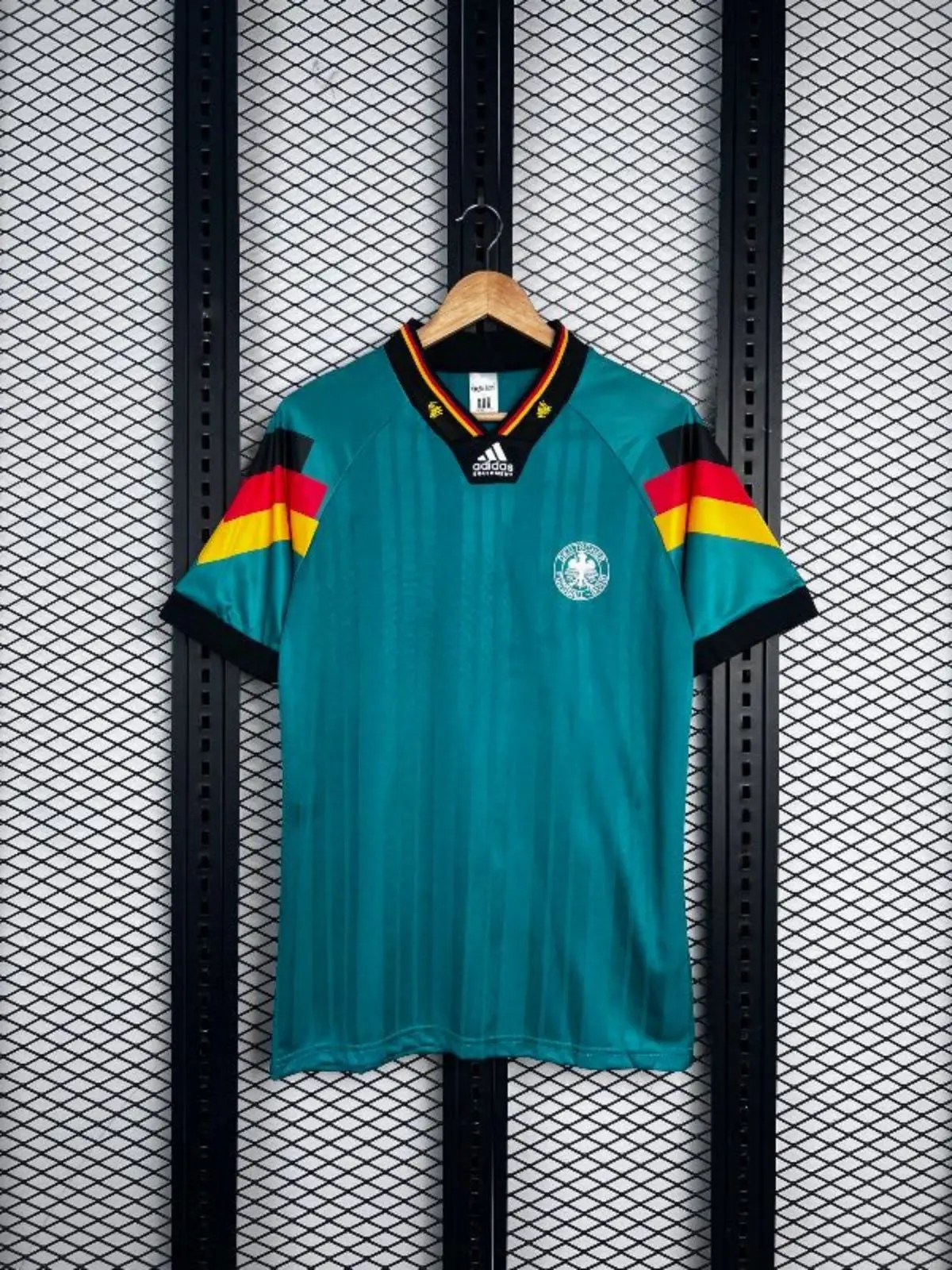 Adidas Germany Equipment Retro Away Football Jersey
