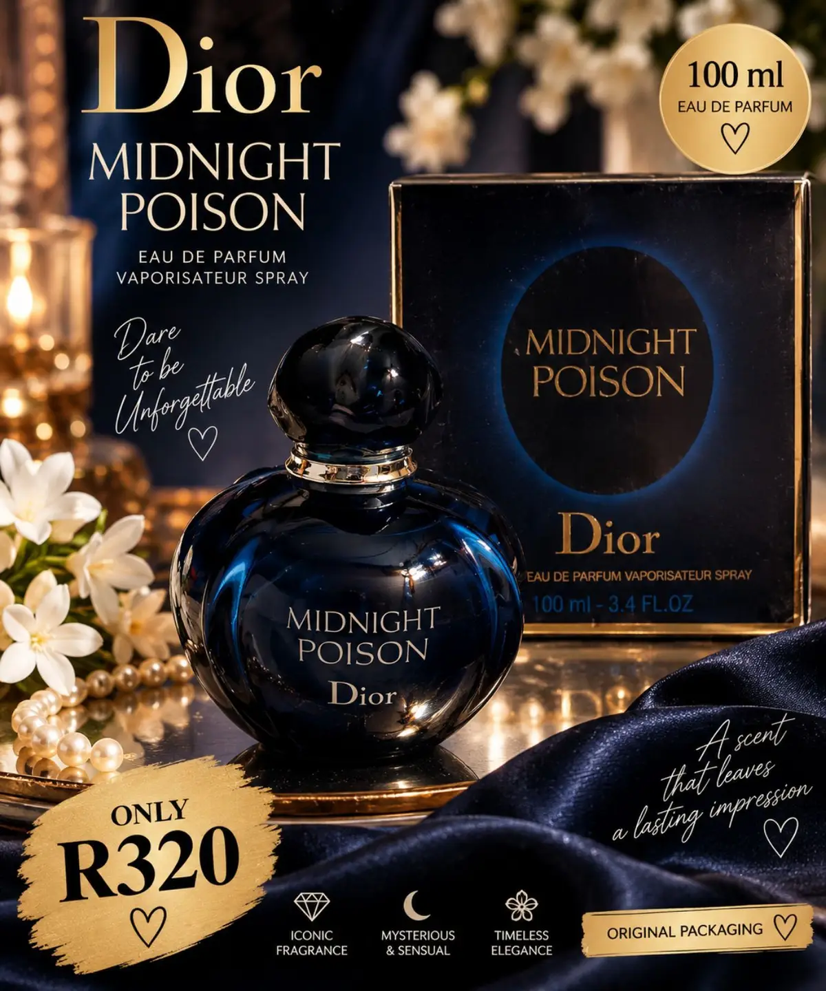 Dior Christian Dior Midnight Poison Eau de Parfum 100ml