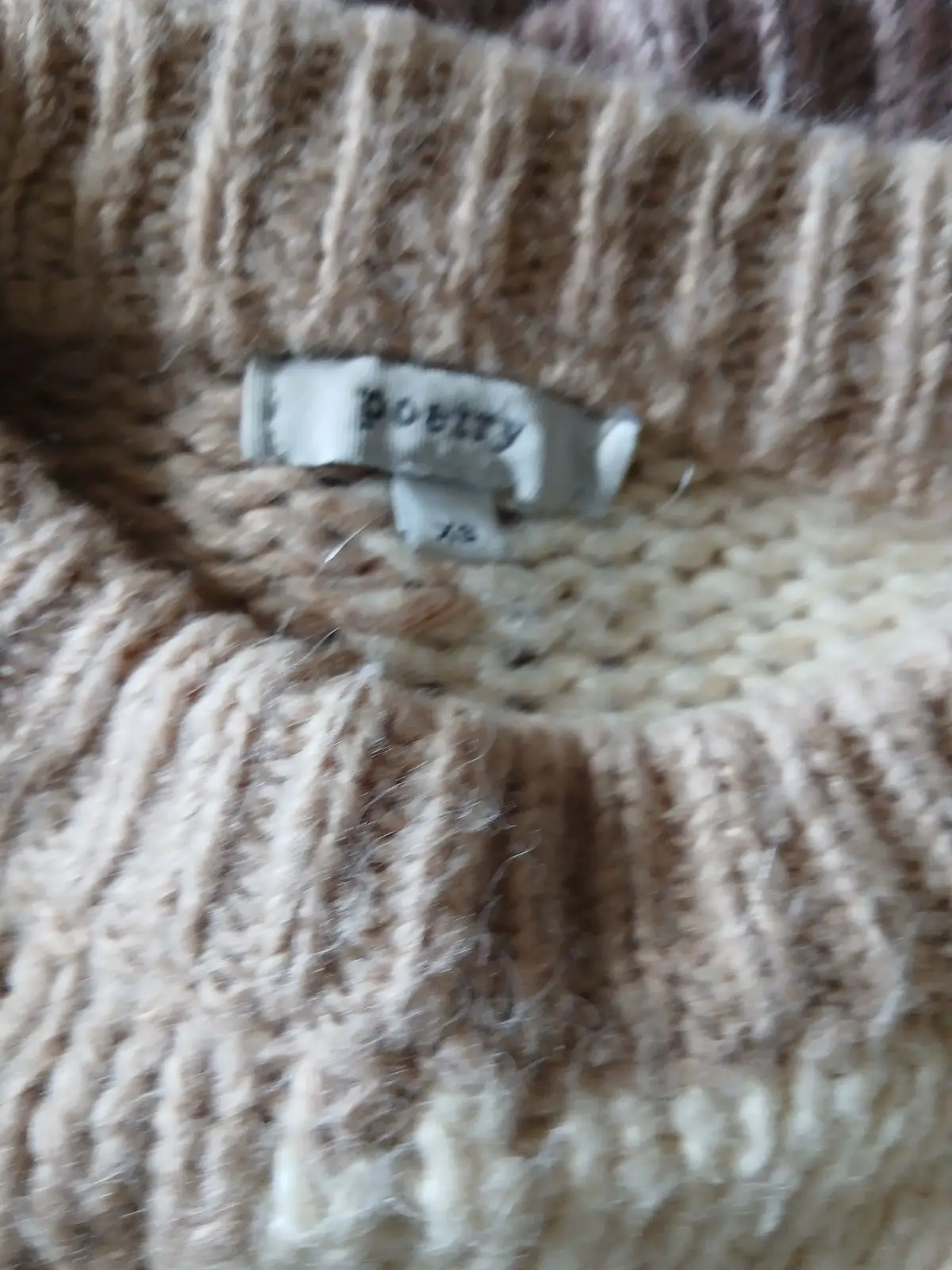 Poetry Knitted Colorblock Sweater