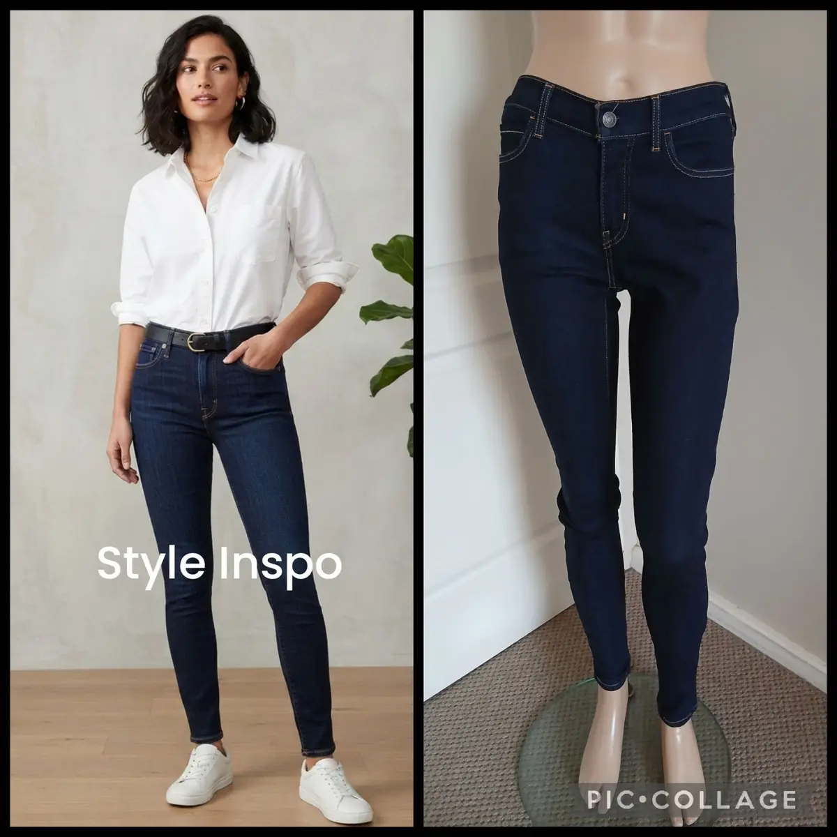 Levi's Dark Blue Skinny Jeans