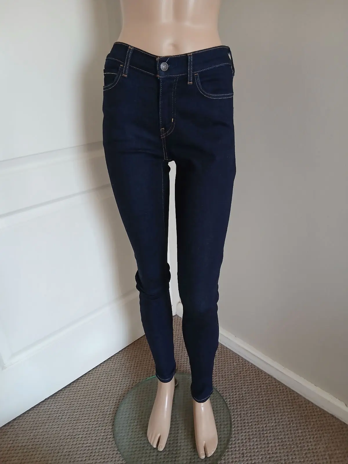 Levi's Dark Blue Skinny Jeans