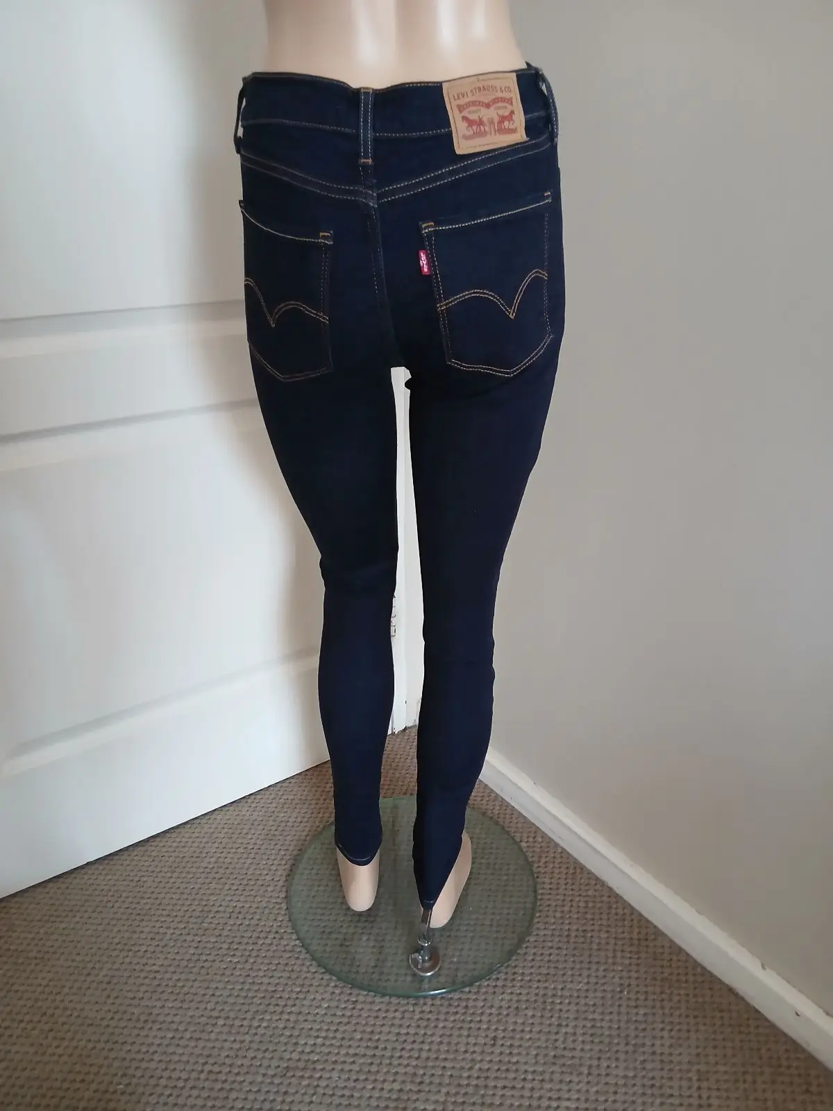 Levi's Dark Blue Skinny Jeans