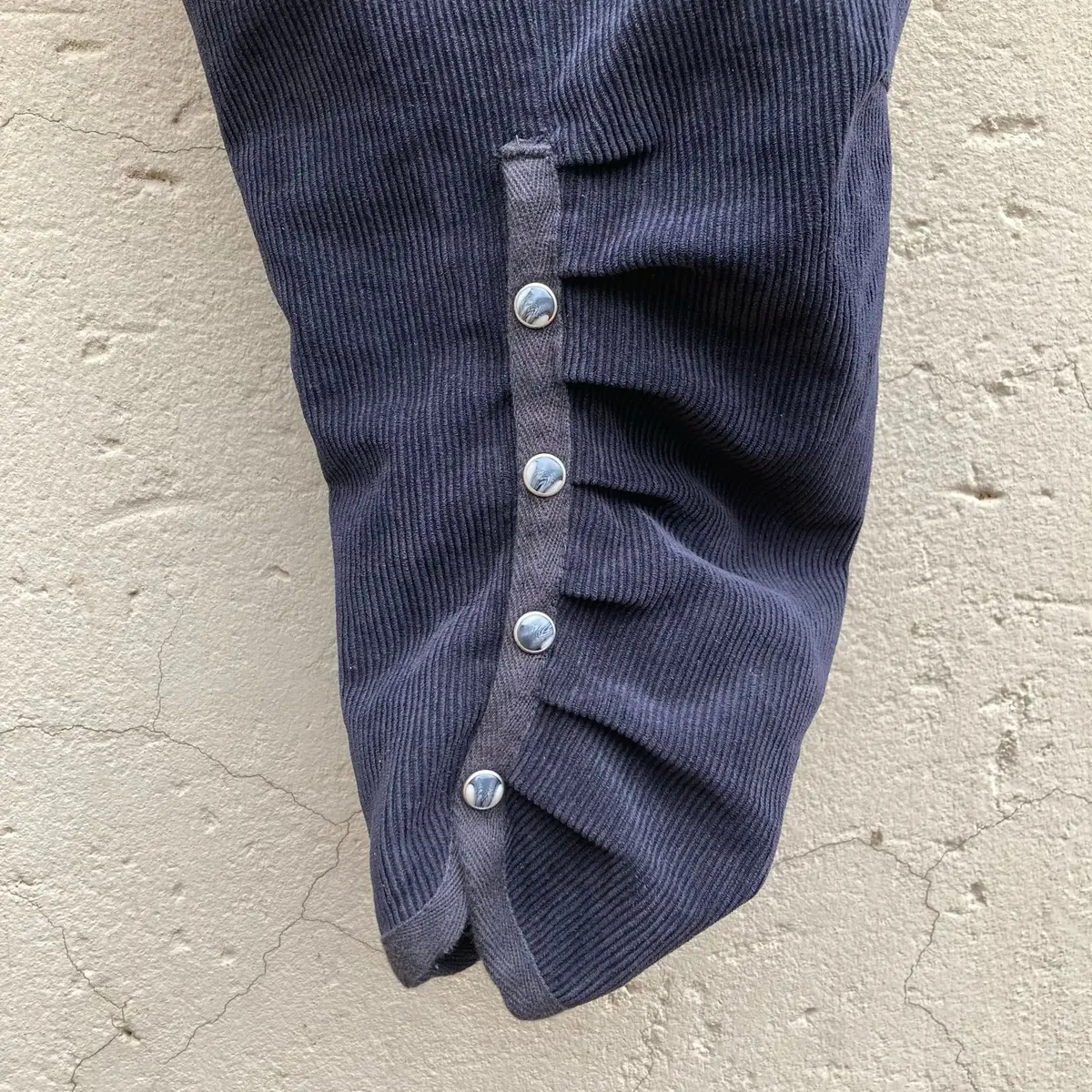 Loft The Original Black Corduroy Cargo Capri Pants