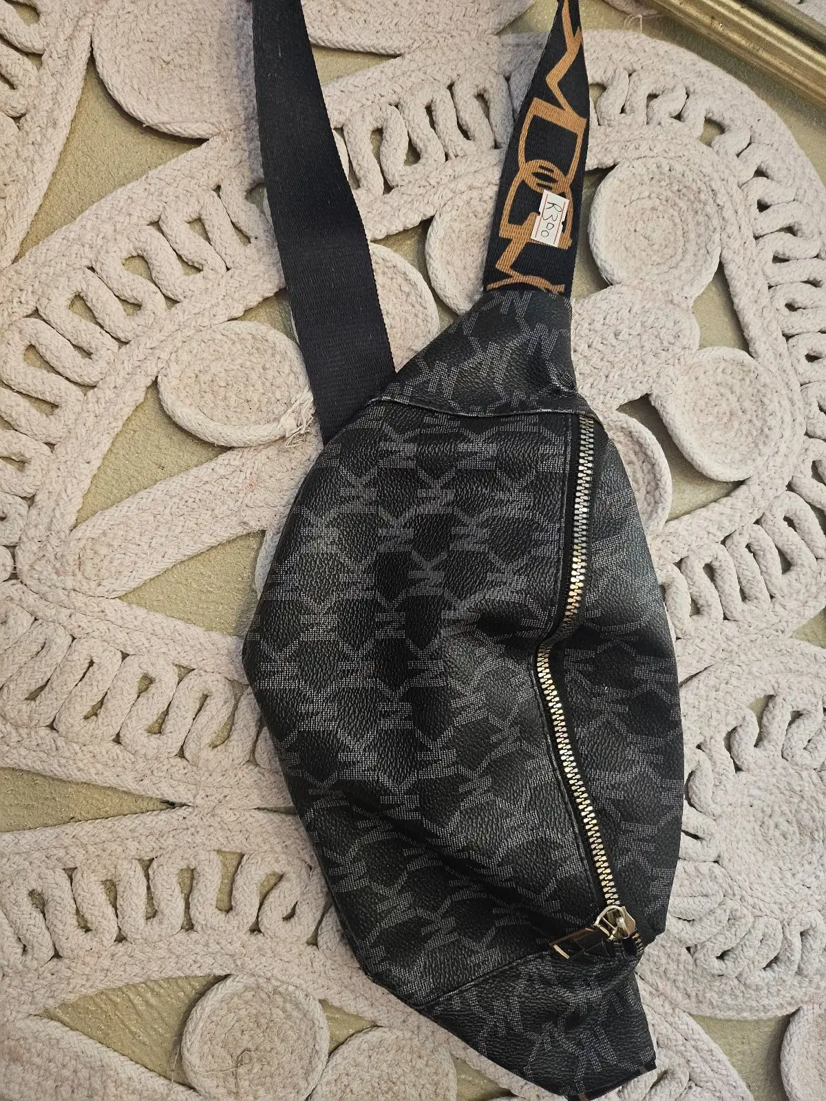 Michael Kors Monogram Crossbody Sling Bag