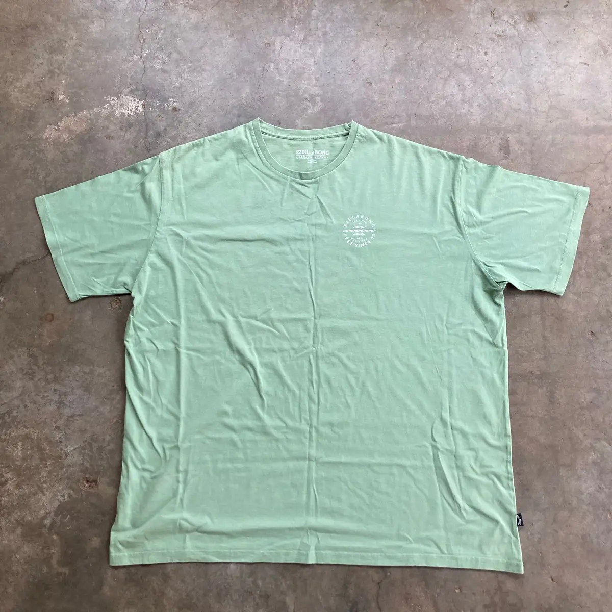 Billabong Green Graphic T-Shirt 3XL