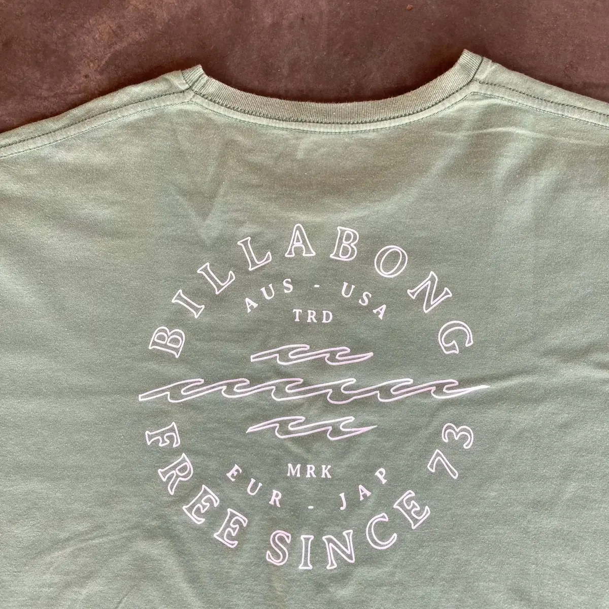 Billabong Green Graphic T-Shirt 3XL