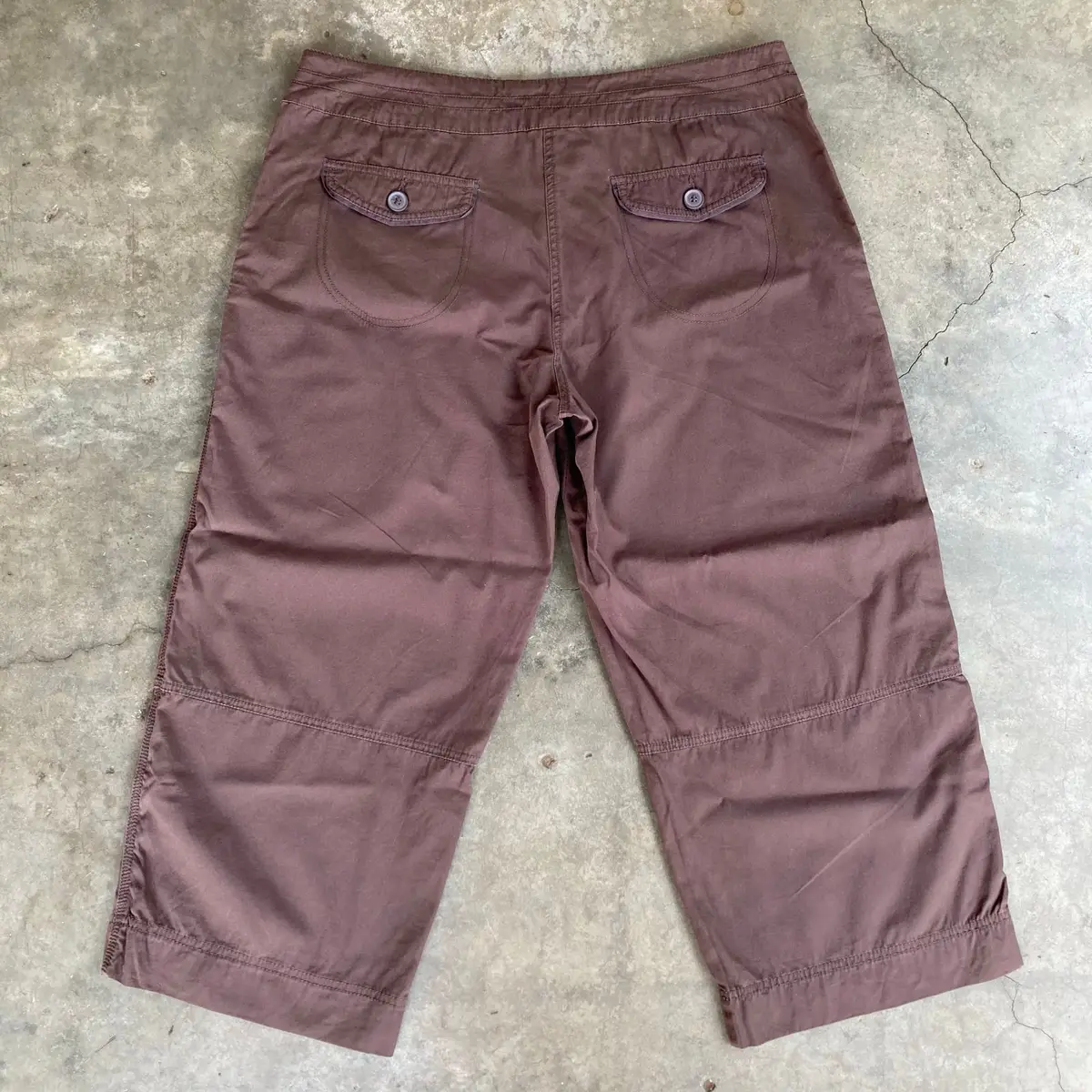 Country Road Brown Cropped Utility Pants Size 16