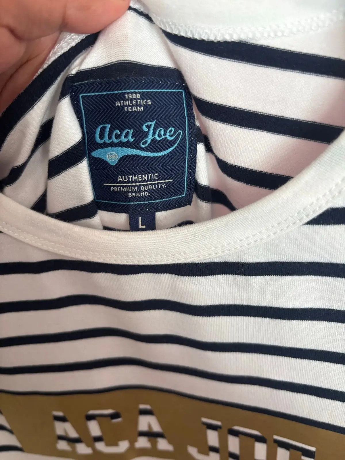 Aca Joe Striped Sleeveless Dress