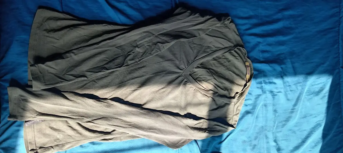 Truworths Olive Green Long Sleeve V-Neck Top