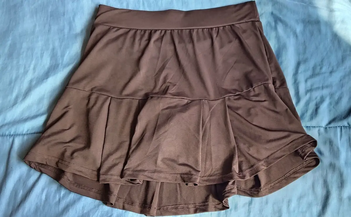 Maxed Brown Athletic Skort