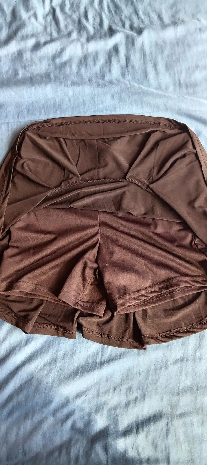 Maxed Brown Athletic Skort