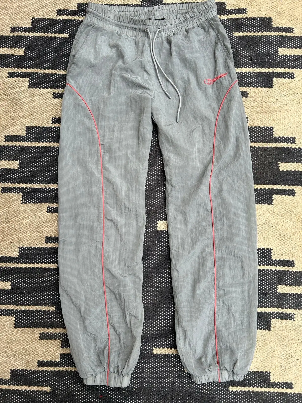 Supreme Trapstar Grey Nylon Track Pants