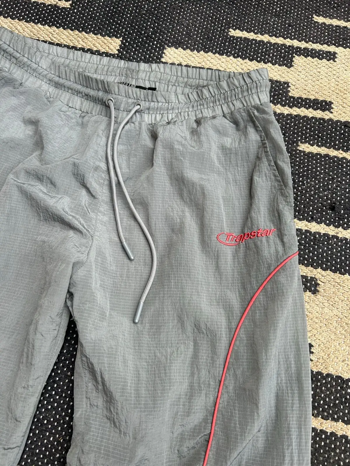 Trapstar Grey Nylon Track Pants